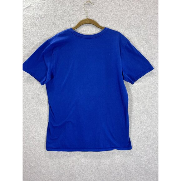 Nike Chicago Cubs MLB Illinois Tee T-shirt L Blue Athletic Cut Baseball - Picture 6 of 6